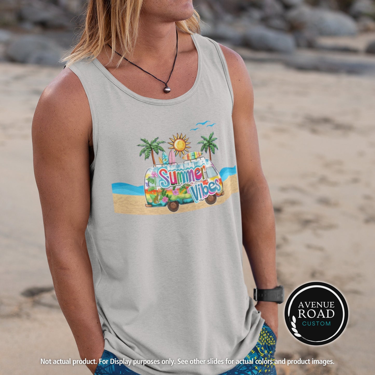 Summer Sports Tank Top_Silver